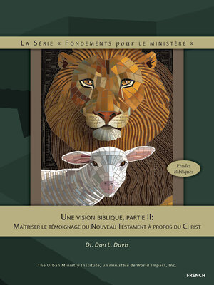 cover image of Une vision biblique Part II